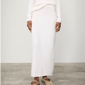 Lisa Yang Charlotta Skirt Salt White Size 1 NWT